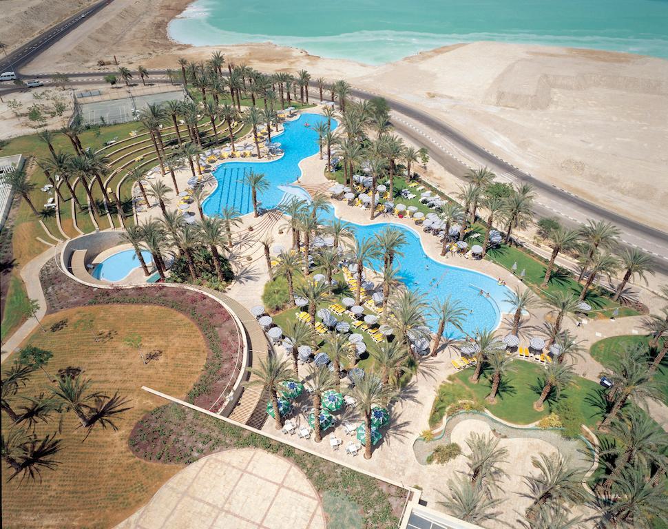 David Dead Sea Resort & Spa Ein Bokek Exterior photo Aerial view of the resort